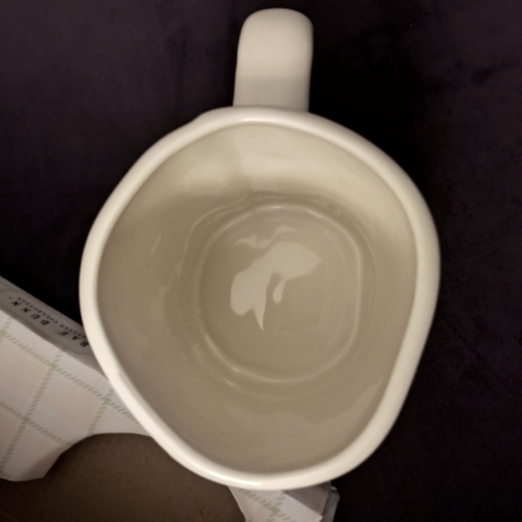 🆕2 RAE DUNN🐰MUGS. Handmade for Artesian Collection  Good/Bad Eggs - Picture 9 of 10
